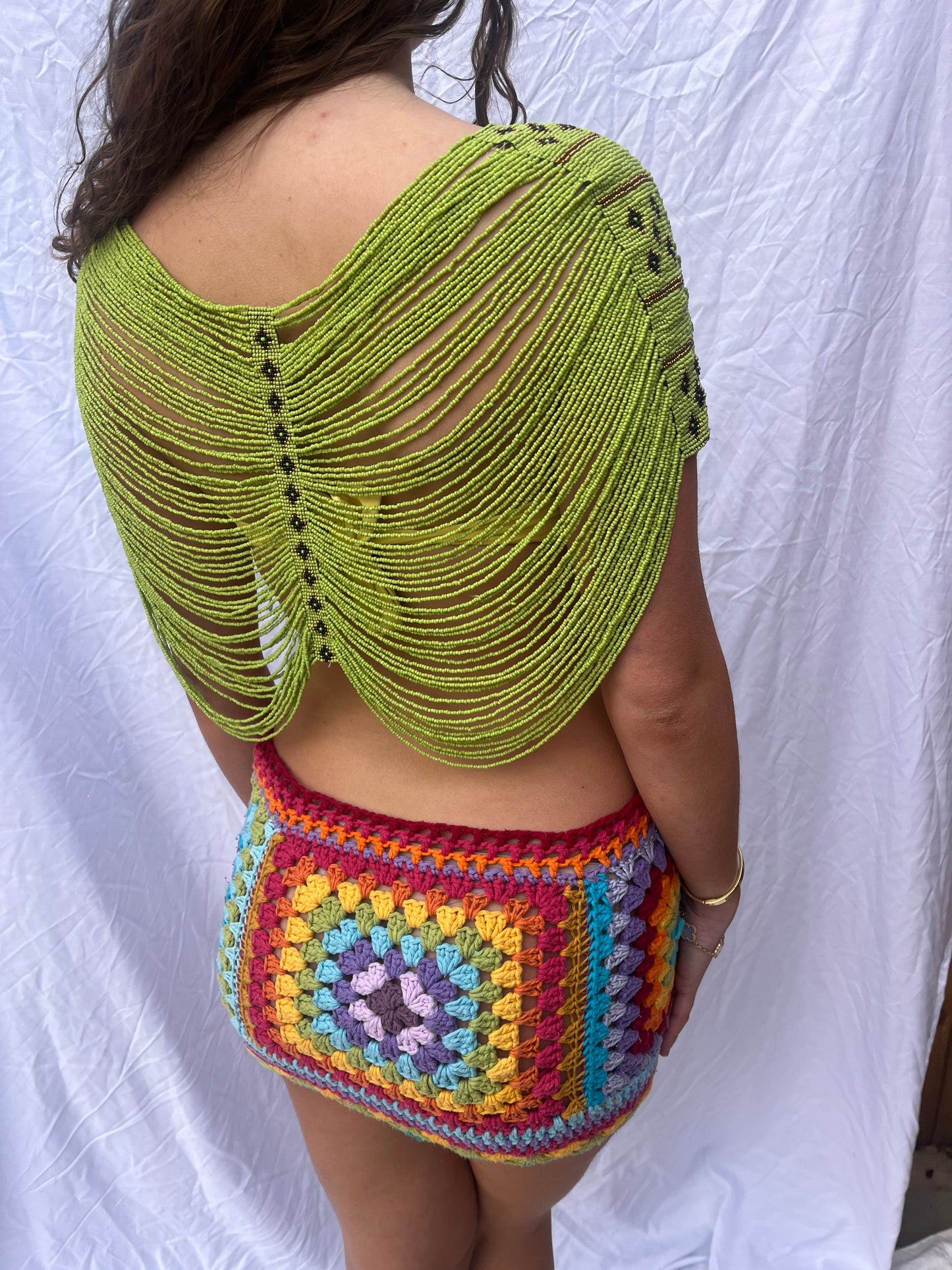 The Boheme top in Green
