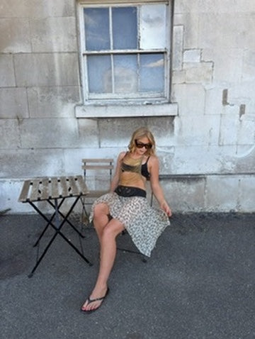 The Gemini Top in Champagne Gold