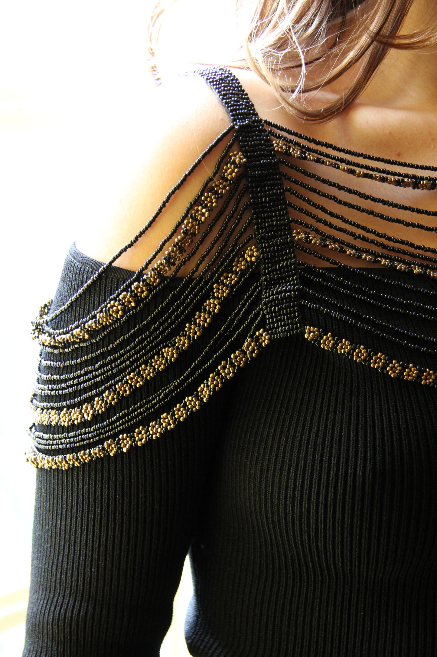 The Celia Shawl in Black