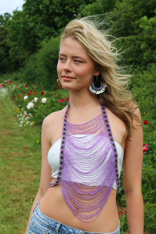 The Gemini Top in Lilac