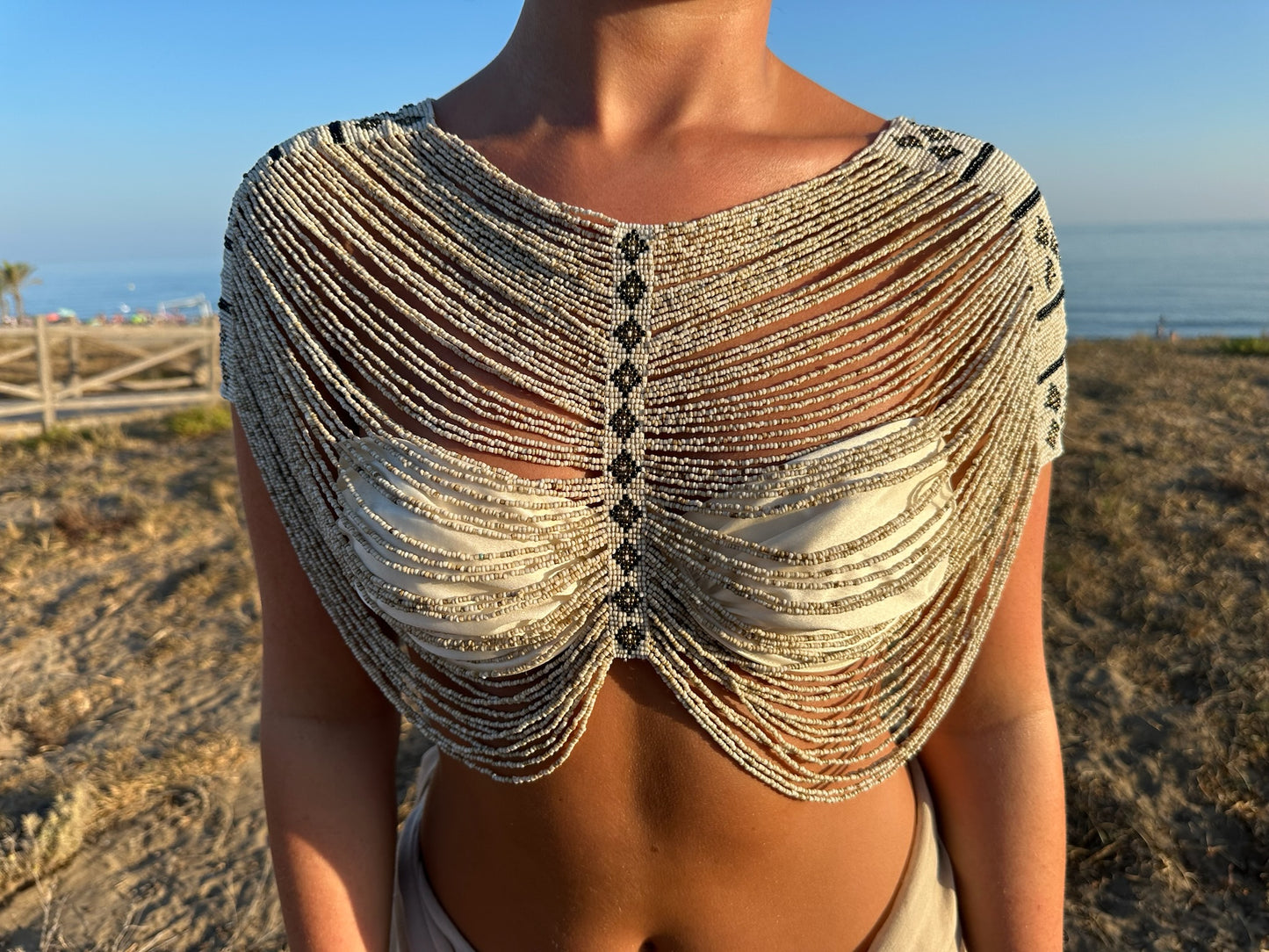 The Boheme Top in Natural