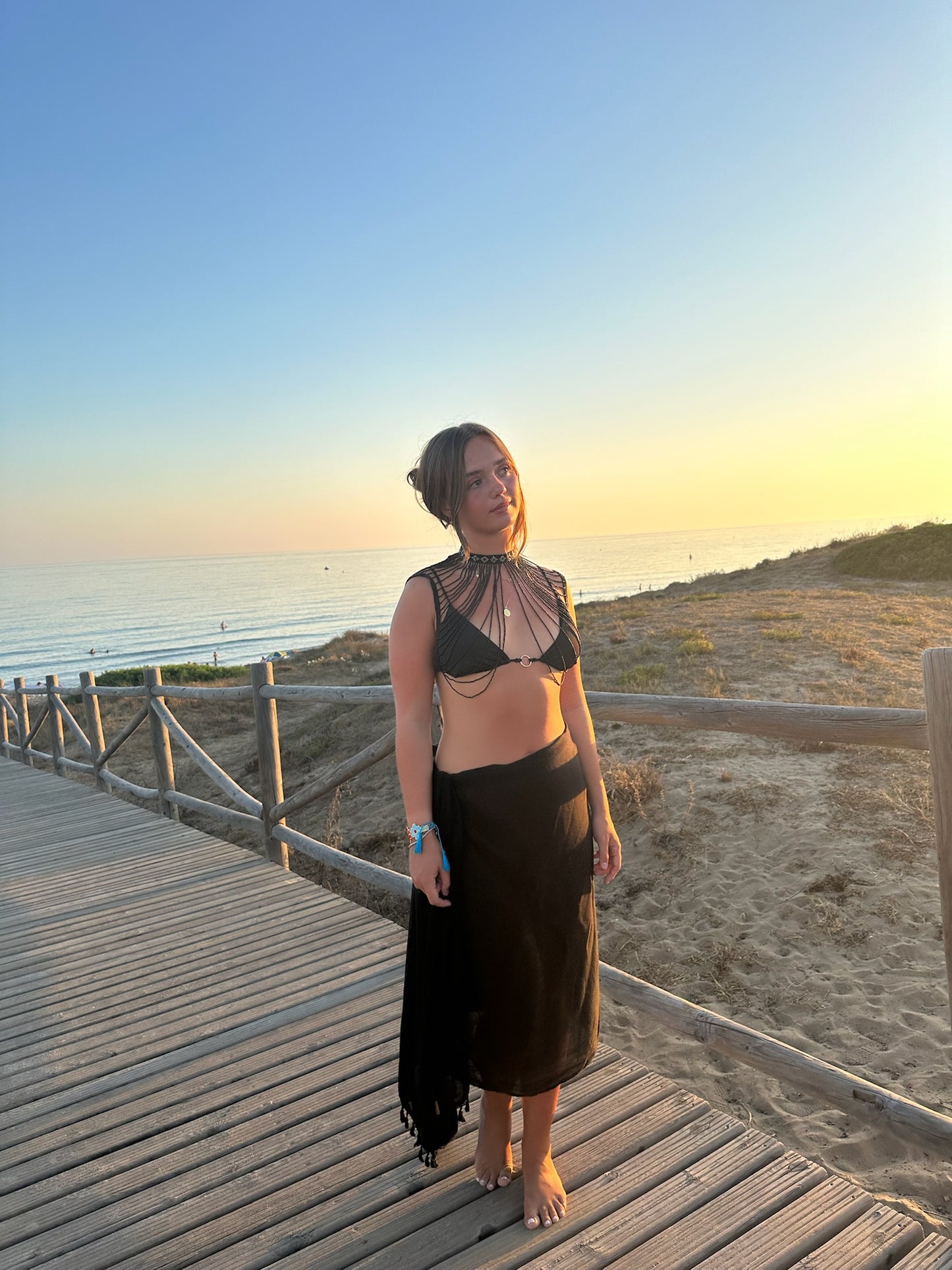 The Venus Top in Black