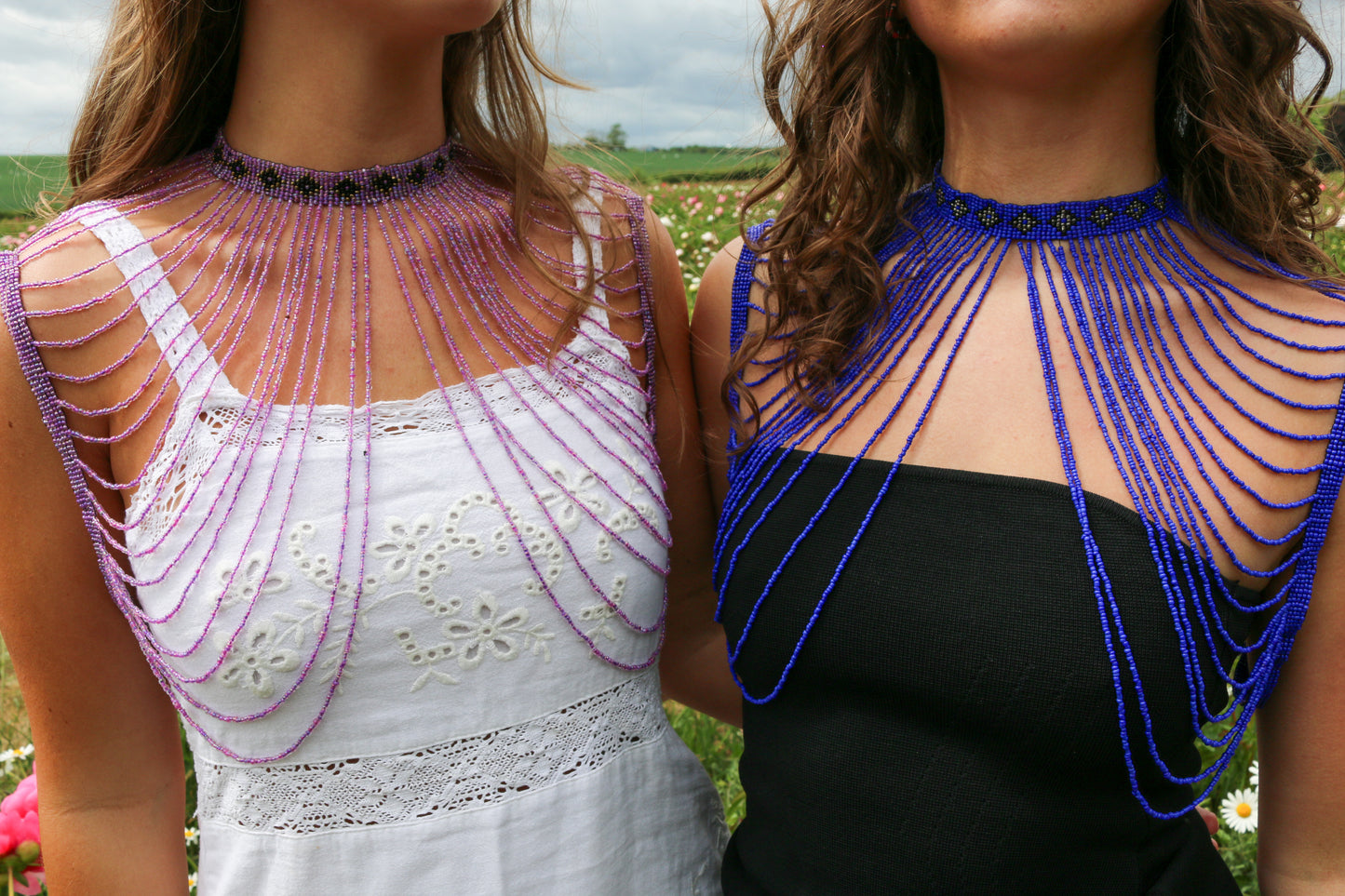 The Venus Top in Electric Blue