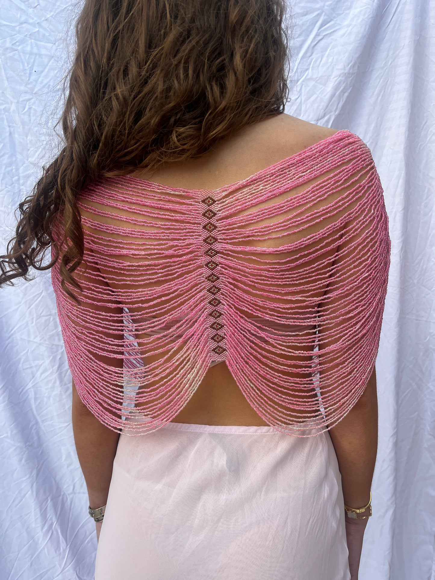 The Boheme Top in Rose