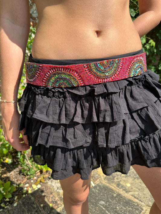 The Sunset Belt in Cherry Red