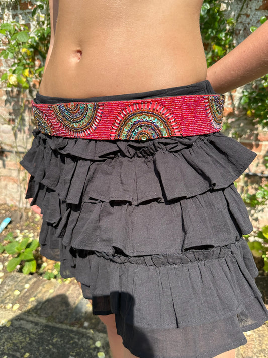 The Sunset Belt in Cherry Red